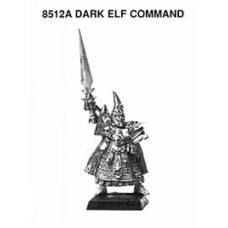 1995 Dark Elf Leader 2 Marauder Miniatures 8512a - metal
